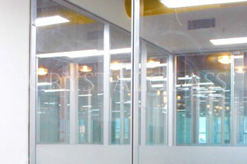 Toughened Glass Partitions