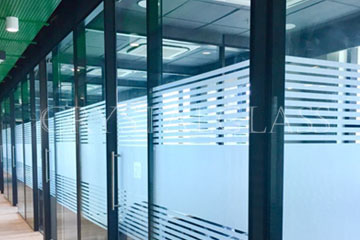 Toughened Glass Partitions